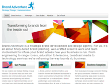 Tablet Screenshot of brandadventure.co.uk